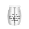 Small Urns Mini Cremation Human Ashes Holder Stainless Steel Memorial
