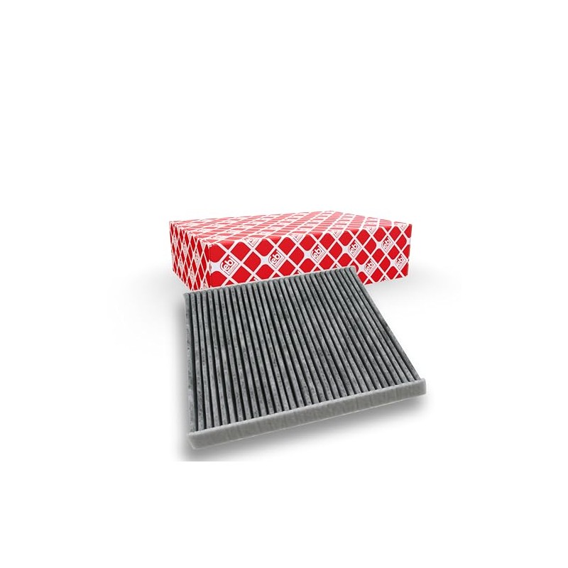 febi bilstein Cabin Filter (22166), Charcoal, Single, 0.23 kg