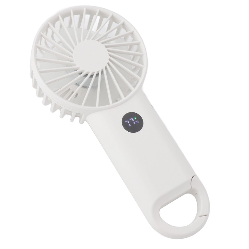 Handheld Fan Multifunction 100 Levels Stepless Speed Intelligent Digital Display
