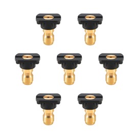 Tool Daily Pressure Washer Tips, 65 Degree Power Washer Soap Nozzles 7 Pack, 1/4 Inch Quick Connect, 4000 PSI