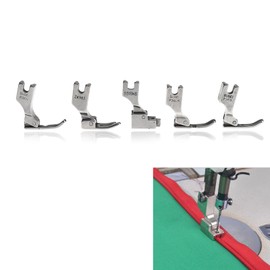 5 x Presser Feet for Juki Industrial Sewing Machine S518NS P36LN P36N P35 P363 Steel Industry Sewing Machine