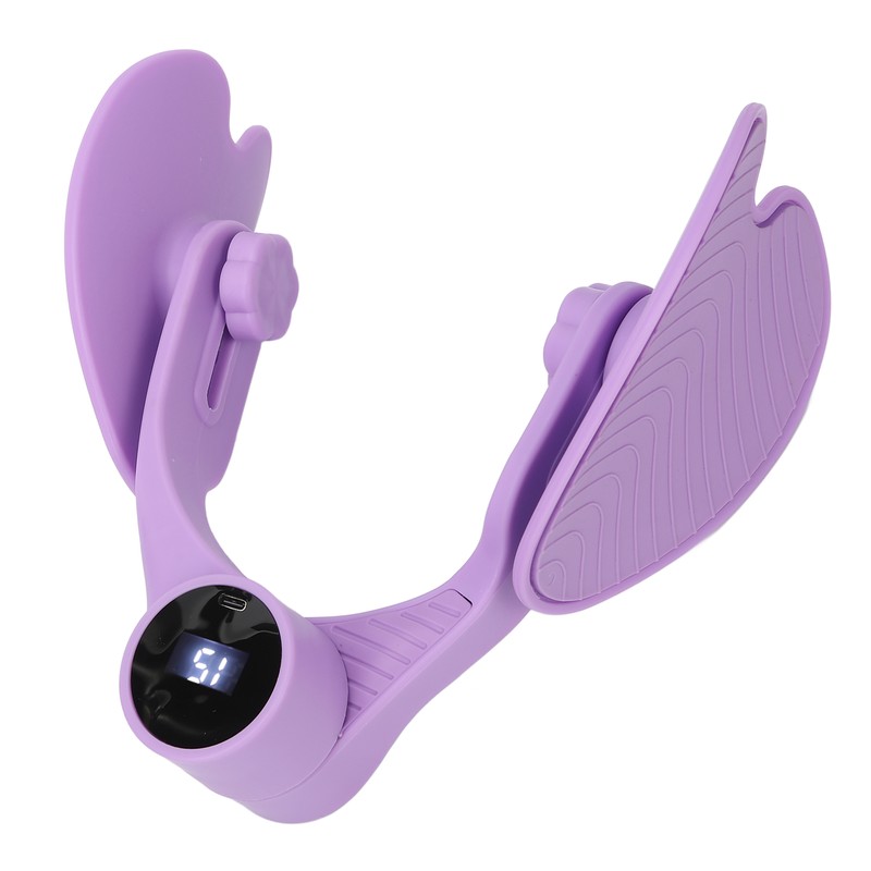 Thigh Exerciser Triangular Shape Massaging 360 Degree Rotating Inner Thigh