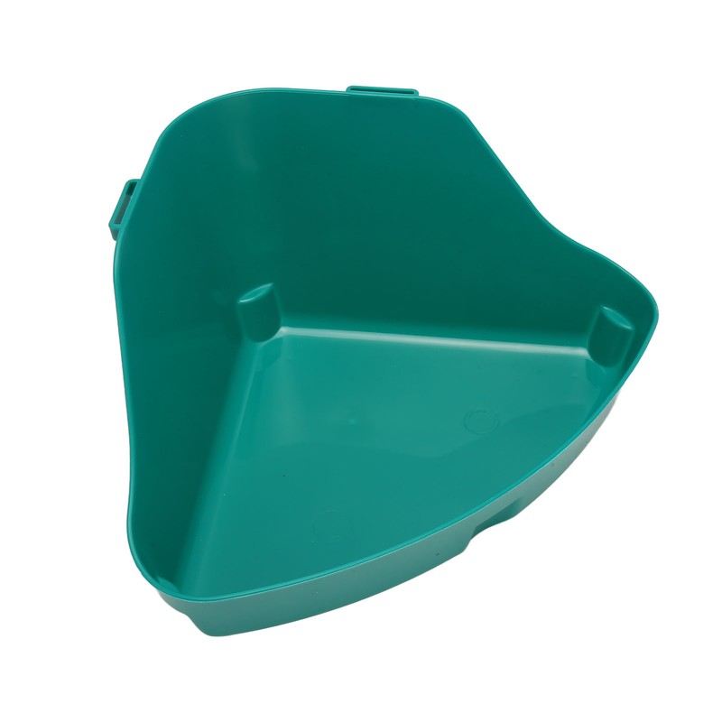 Small Animal Litter Box Fanshaped Rabbit Corner Toilet Box Potty