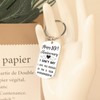 LHPYQ Happy 10th Anniversary Keychain Gifts for Him Her, 10