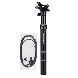 TRIFOX 30.9*440mm Dropper Post Internal Routing Dropper Seatpost for Mountain Bike(125mm Travel) (Upper Routing)