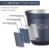 MERMOO YILAN Stainless Steel Espresso Shot Cups (2.7oz) 80ml，Insulated, Mixed