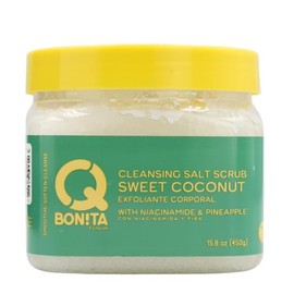 Q Bonita Exfoliante Corporal. Azuca Rosa y Vitaminas. Sugar Scrub 450g (SWEET COCONUT)
