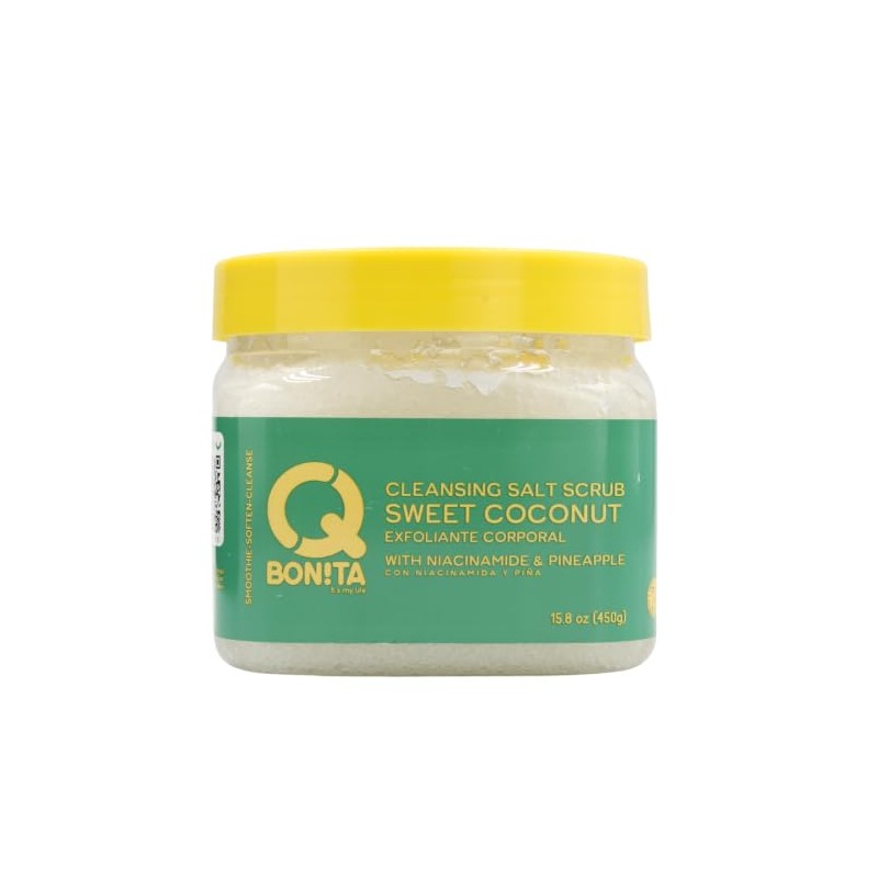 Q Bonita Exfoliante Corporal. Azuca Rosa y Vitaminas. Sugar Scrub