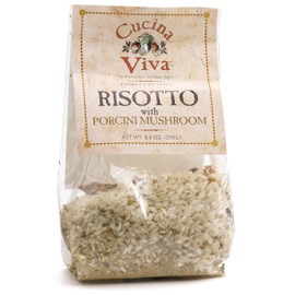 Cucina Viva Risotto with Porcini Mushroom, 8.8-Ounce Bags (Pack of 8)