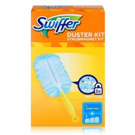 Swiffer Swiffer Microfibre dust Cleaner Set, 1 Handle and 3 Replacement Pads (Pack of 1x1 Piece)