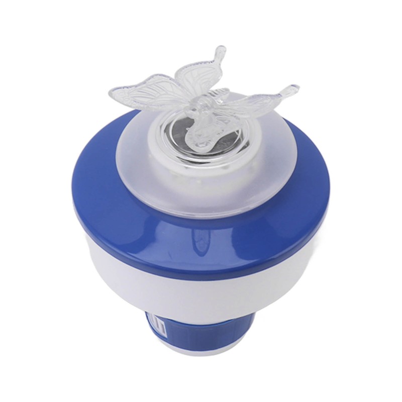 Floating Mini Chemical Dispenser Adjustable Plastic 600 Mah Floating Chlorine