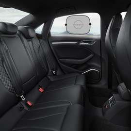 iPick Image for Nissan Rogue Car Side Window Mesh Sun Shades for UV Protection, 2 Pack - Official Licensed