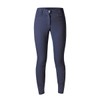 Full Seat Riding Culottes Butt Leather Ladies Junior Navy 140