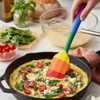 Cooking With Pride Non-Stick Scraper Spatula, Heat-Safe Silicone With Iron