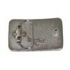 CTM Blank Large Belt Buckle, Antiqued Silver