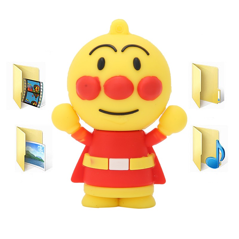 Unique Cartoon Modeling USB 2.0 Flash Drive Music Picture Data