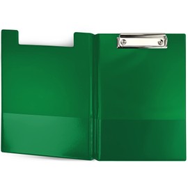 Netuno Clipboard Folder A5 with Clip Light Green Clipboard DIN A5 with Lid Writing Board with Metal Clip Hard Plate Plastic Writing Pad Clipboard DIN A5 Document Holder
