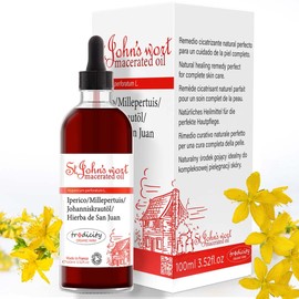 Stark St. John's Wort Oil Massage Oil Skin and Hair Massage Oil Against Cellulite and Stretch Marks (Pregnancy) Massage Oil for Muscles and Joints Face Oil 100 ml