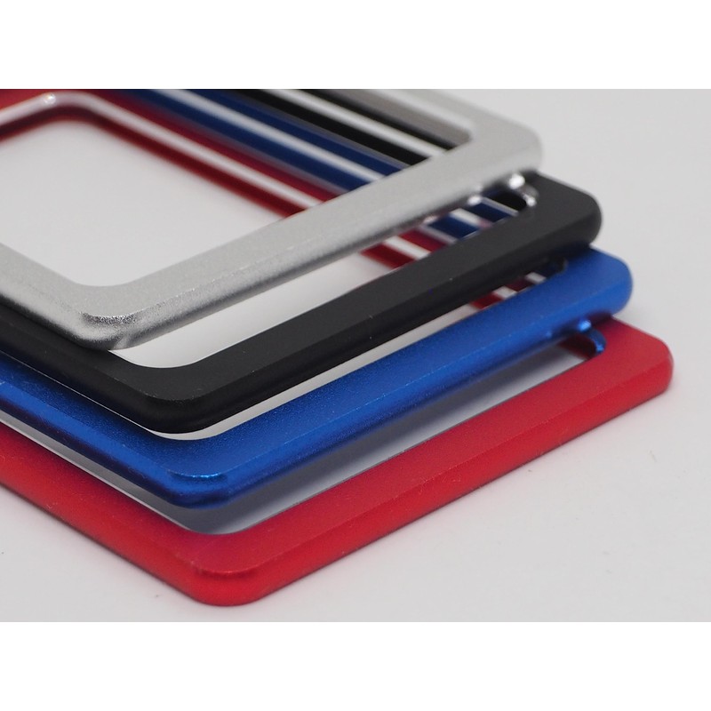BAWAKO Aluminium ID Card Holder with Neck Strap, ID Card
