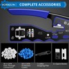 VORXEON RJ45 Crimp Tool Kit Ethernet Cat 6 Crimping Tool
