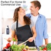 24 Pack Bib Aprons, Unisex Apron No Pocket Bulk Machine