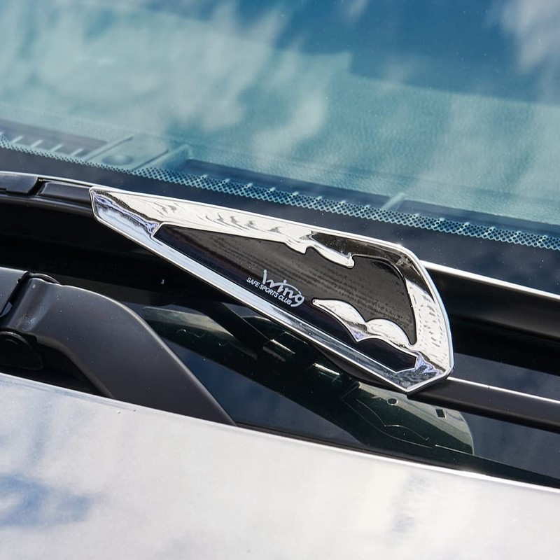 JSCARLIFE - 1 par de limpiaparabrisas de coche (negro)