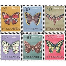 Yugoslavia 1069-1074 (complete.issue.) unmounted mint/never hinged ** MNH 1964 Butterflies (Stamps for collectors) Butterflies