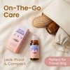 Organic Castor Oil Roll On with Rose Quartz Roller -