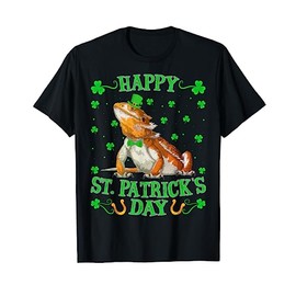 Funny Leprechaun Hat Bearded Dragon St. Patrick's Day T-Shirt