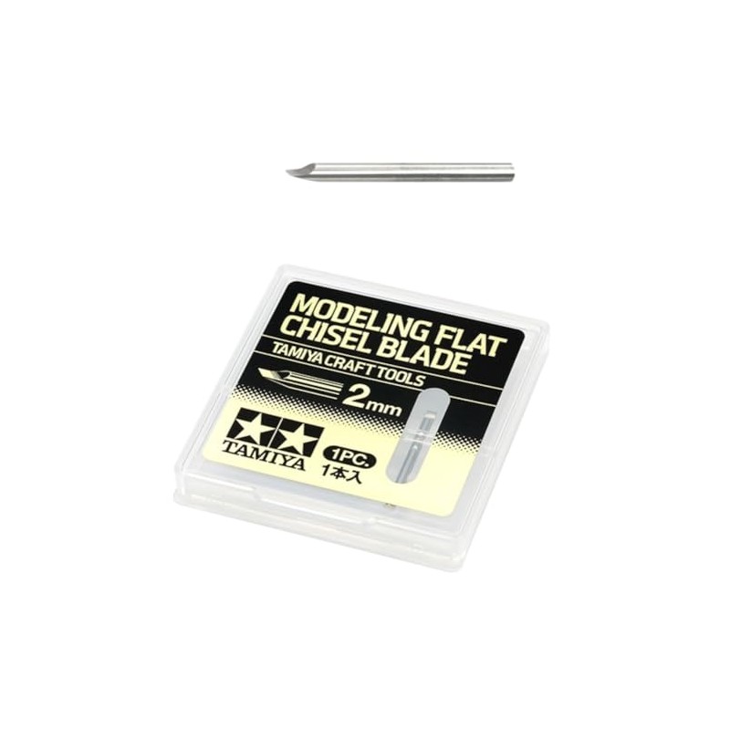 Tamiya Craft Tool Series No. 143 Modeling Blade (Flat Chisel