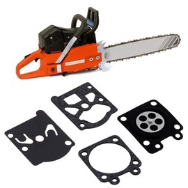 ECSiNG 2 Set Chainsaws Carburetor Diaphragm Repair Rebuild Kit Carburettor Seal and Membrane Kit Compatible with Dolmar PS32 PS35 PS350 PS420 Chainsaws