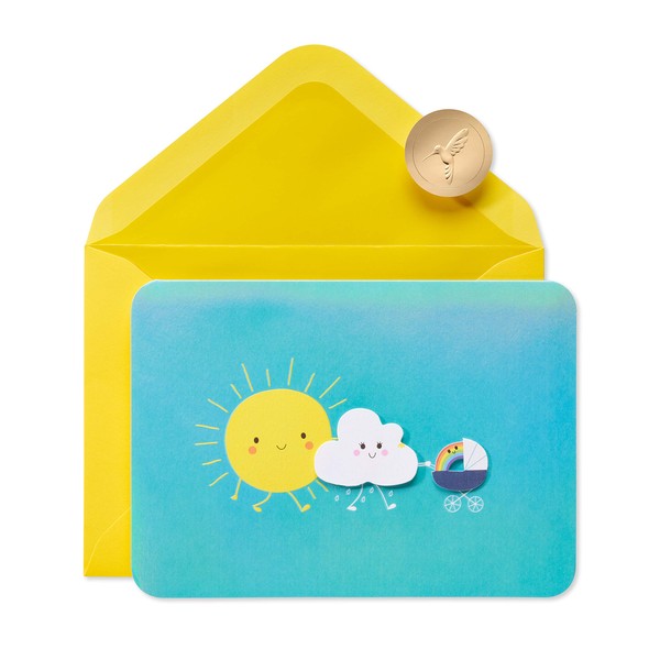 Papyrus New Baby Card (Little Rainbow)