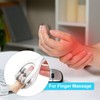 DAWRIS 2 Stück Double Roller Finger Massagegerät Hand und Fingermassager