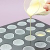 Aybloom Nonstick 24 Cups Mini Muffin Pan with Extended Handles