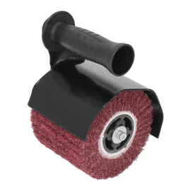 Burnishing Adapter for Angle Grinder, Burnishing Polishing Machine Stainless Steel Handheld Sander Polisher Wheel M10 Angle Grinder Attachment for Wood Metal Grinding