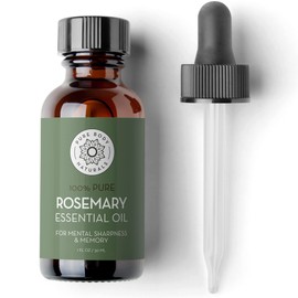 100% Pure Rosemary Essential Oil, Rosemary Oil for Hair Growth and Aromatherapy, 1 Fl. Oz. by Pure Body Naturals