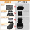 KOOLTAIL Anti Slip Dog Socks to Prevent Licking Paws for