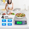 Large Digital Kitchen Scale 40kg/88lb Stainless Steel Price Computing Scale
