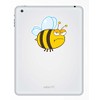 2 x Honey Bee Sticker Car Bike Laptop Helmet Roller