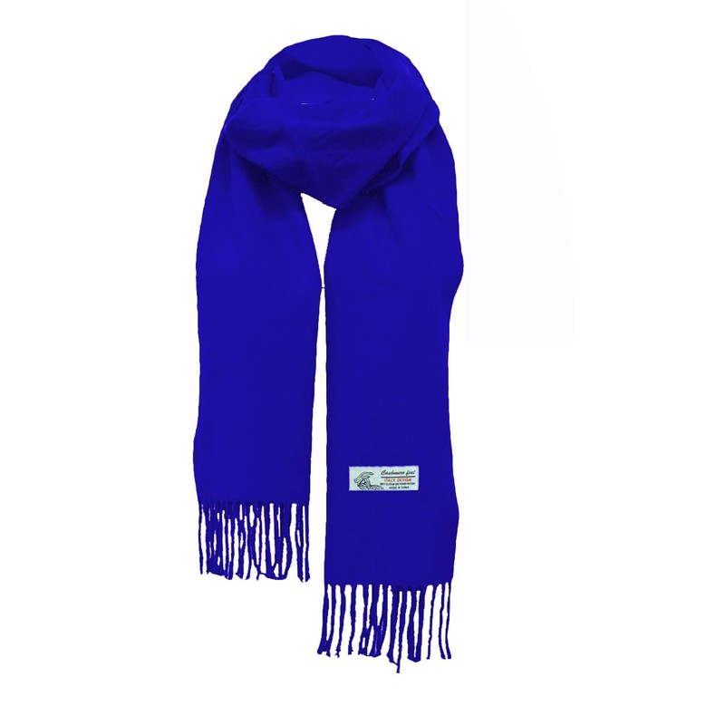 Glory Max - Bufanda unisex de invierno de color liso,