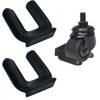 CM Hardware Set of 4 Caster Stopper Caster Stopper for