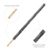 Radiator Cleaning Brush, Flexible Wood Handle Radiator Duster Brush Long