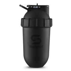 Botella Mezcladora Shaker Shakesphere Original 700ml (Matte Black with black logo)