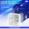 W&O Galactic Aerodome with LED Lights - Inflatable Space Fort