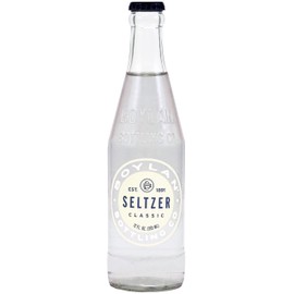 Boylan Bottling Classic Seltzer, 12 oz (24 Glass Bottles)