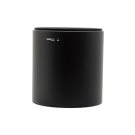 Toileum 49/52/55/58/62/67/72/77/82/86/105mm Telephoto Lens Hood, 77mm Metal Lens Hood, Camera Lens Protection, Fits 77mm Camera Lens, 77mm x 78mm Long Telephoto Lens Hood Height 78mm