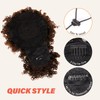 Builson Drawstring Black Women Afro Puff Kinky Curly Hair Ponytail