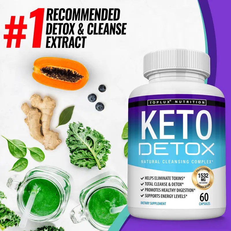 Keto Support Supplement – Digestive & Metabolism Support Capsules for