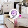 IEIK 10 PCS Crystal Cabinet Knobs Round Glass Bubbles Dresser