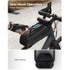 Lamicall Waterproof Bike Frame Bag - [Linkage Zipper] 2024 Bicycle